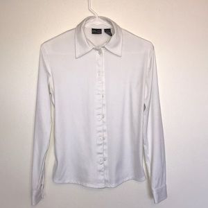 NY & CO - Fold over Collar - White Button